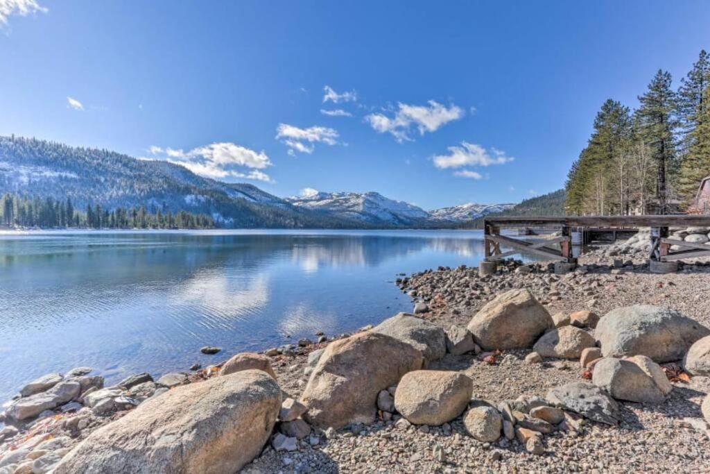 Modern Gambrel Cabin Near Ski Resorts Truckee Exterior photo