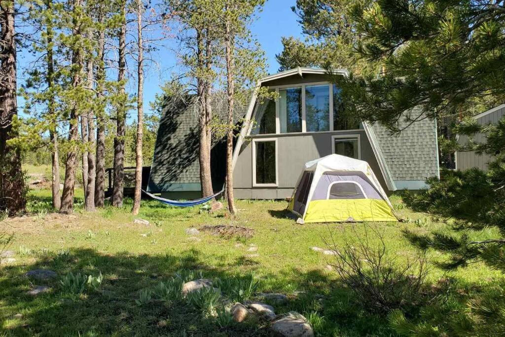 Modern Gambrel Cabin Near Ski Resorts Truckee Exterior photo